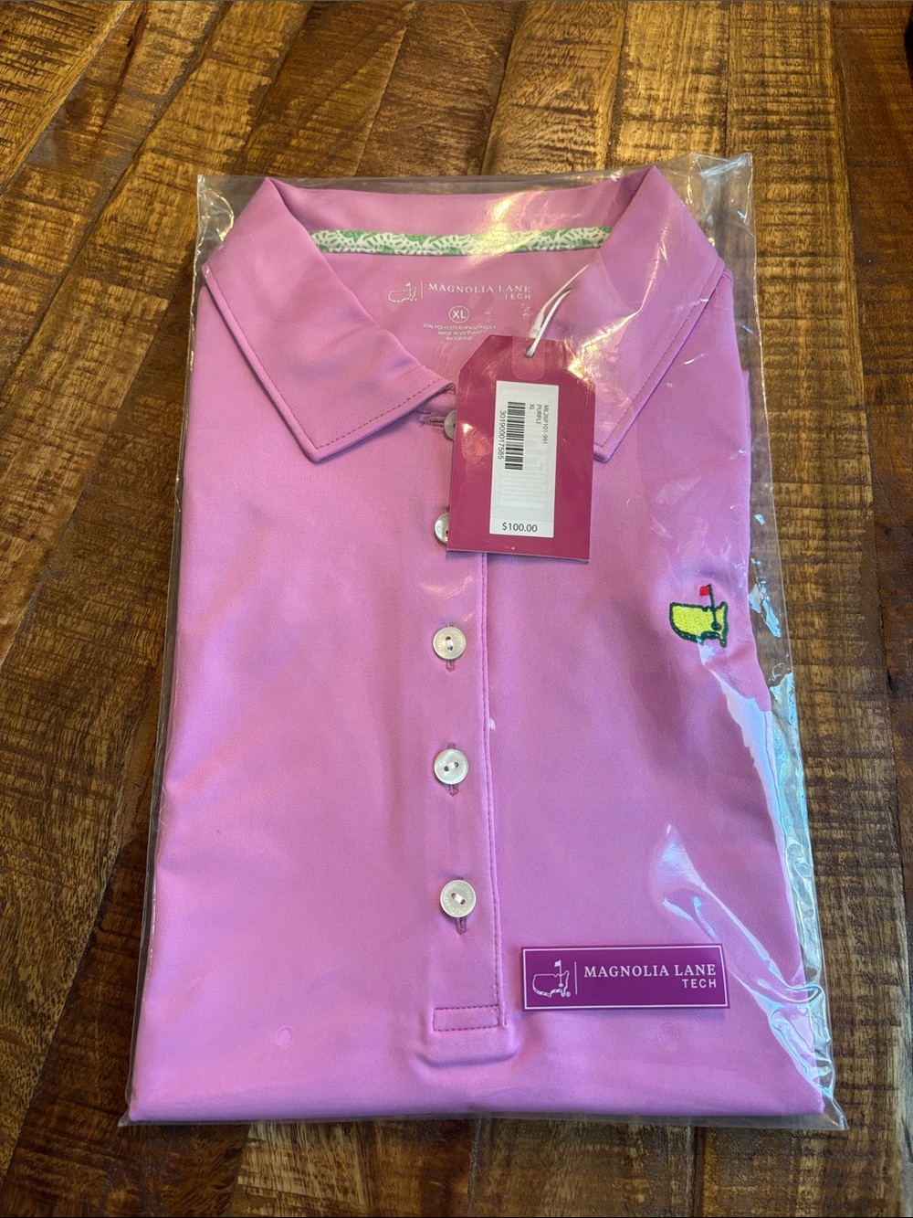 Magnolia Lane Tech Women's Pink Polo Shirt